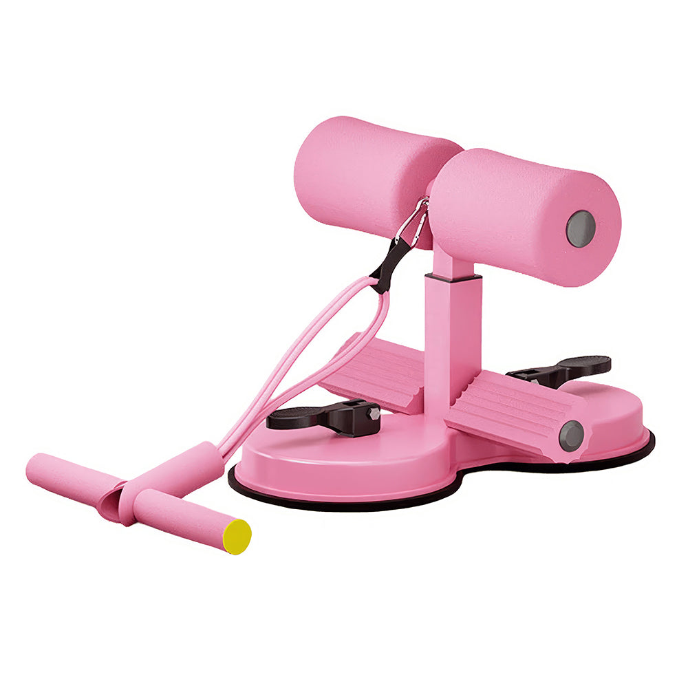 Sit Up Bar with Suction Cups and Pull Rope for Home Workouts