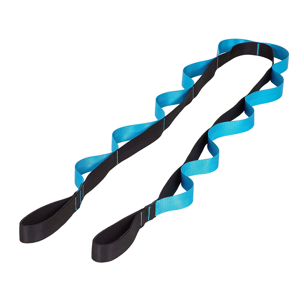 8 Ft Multi Loop Stretching Strap for Yoga Pilates and Dance