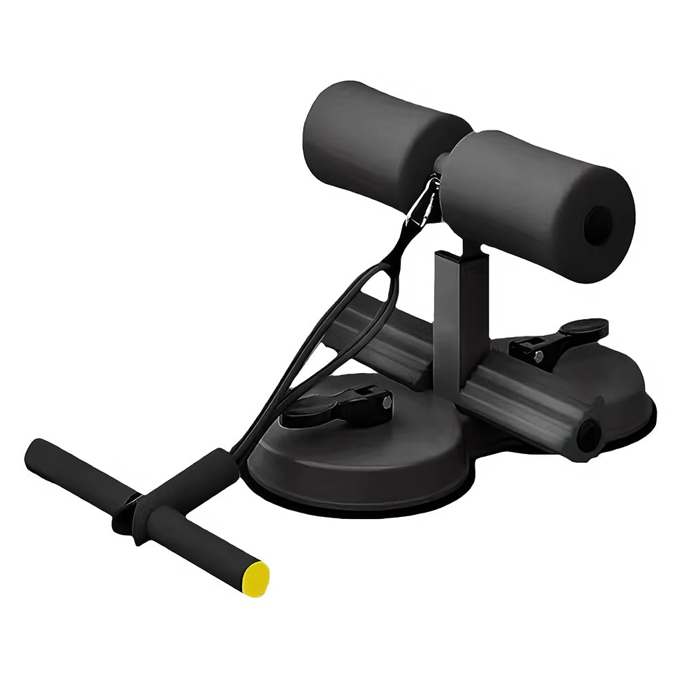 Sit Up Bar with Suction Cups and Pull Rope for Home Workouts