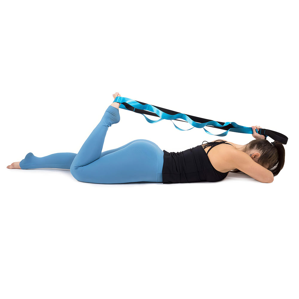 8 Ft Multi Loop Stretching Strap for Yoga Pilates and Dance