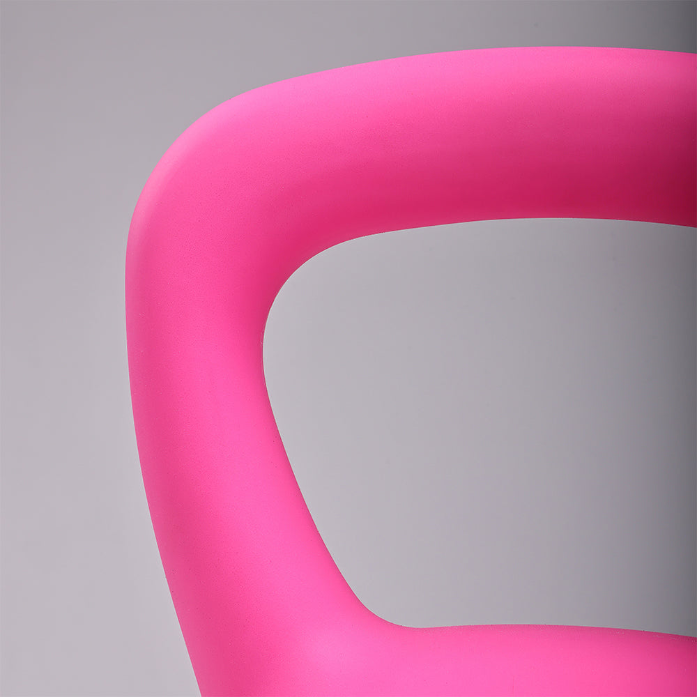Vinyl Kettlebell with Shock Proof Base and Color Coded Design