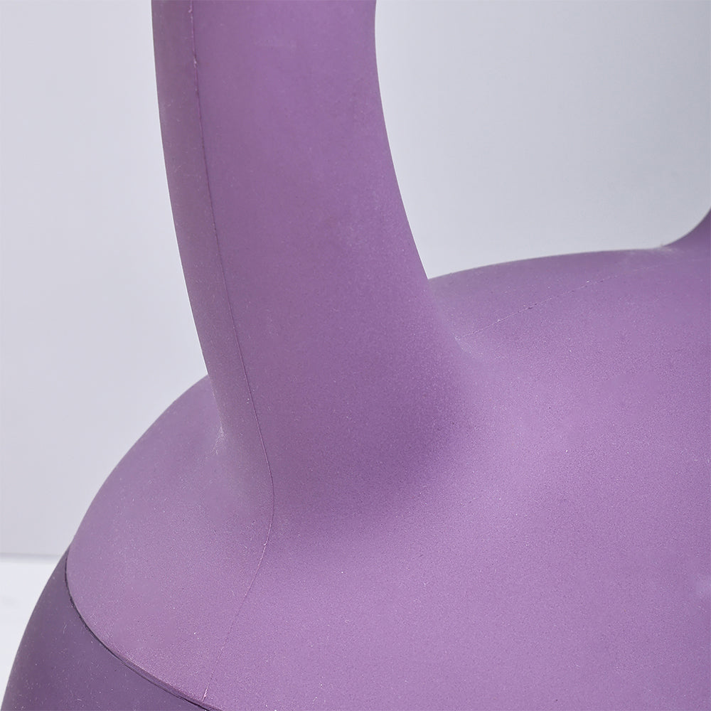 Vinyl Kettlebell with Shock Proof Base and Color Coded Design